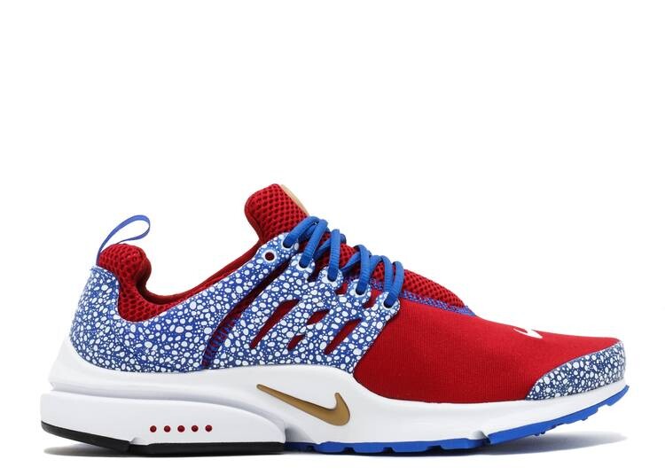 

Кроссовки Nike AIR PRESTO 'RED SAFARI', красный, Красный;синий