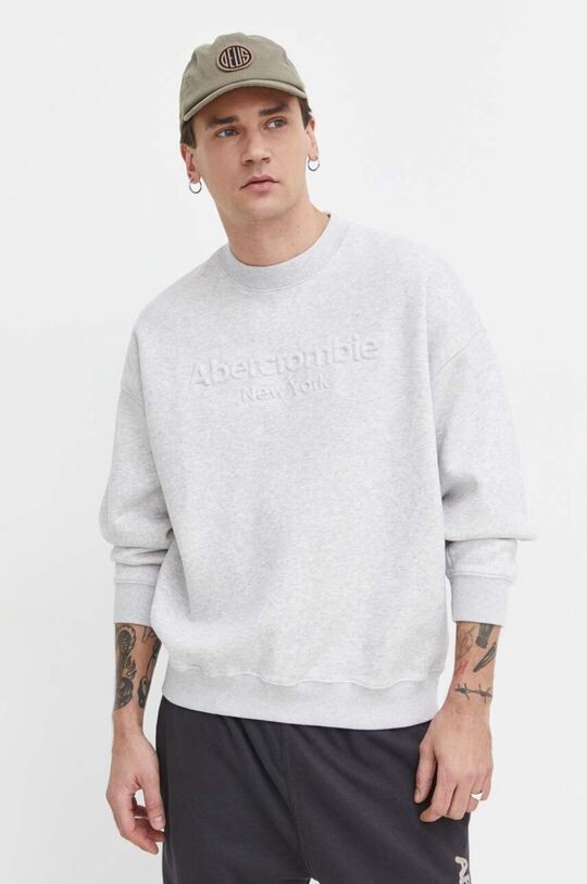 

Толстовка Abercrombie & Fitch, серый