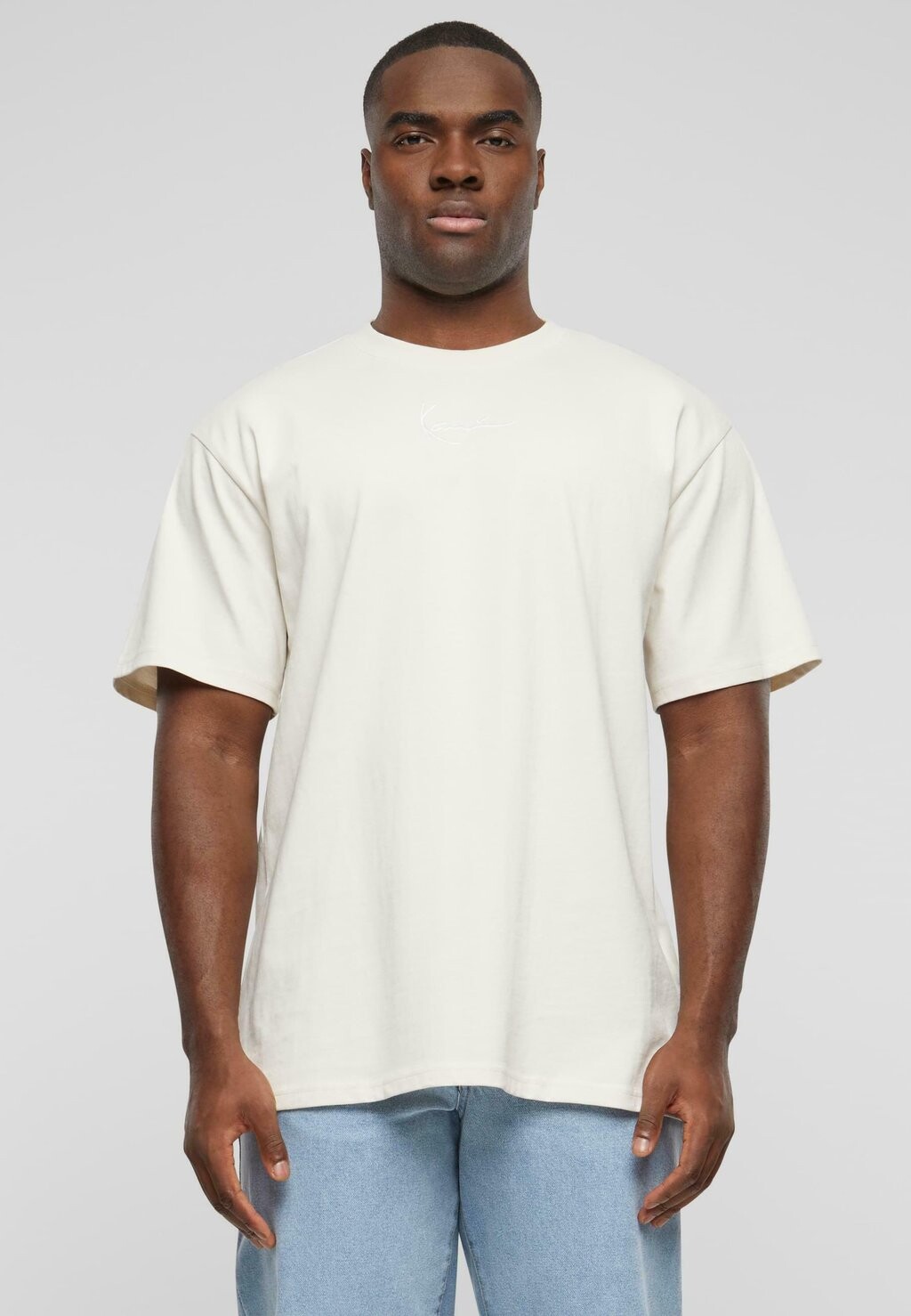 

Футболка базовая SMALL SIGNATURE ESSENTIAL Karl Kani, цвет off white