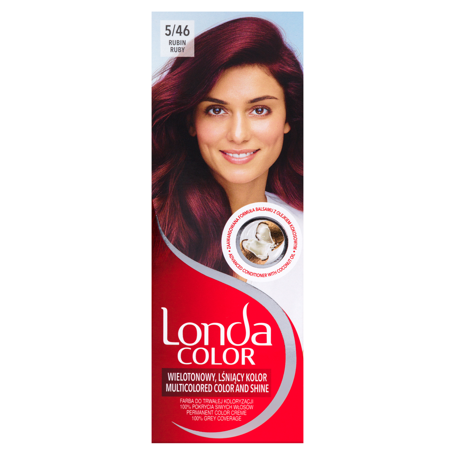 Краска для волос 5/46 рубин Londa Color, 1 упаковка