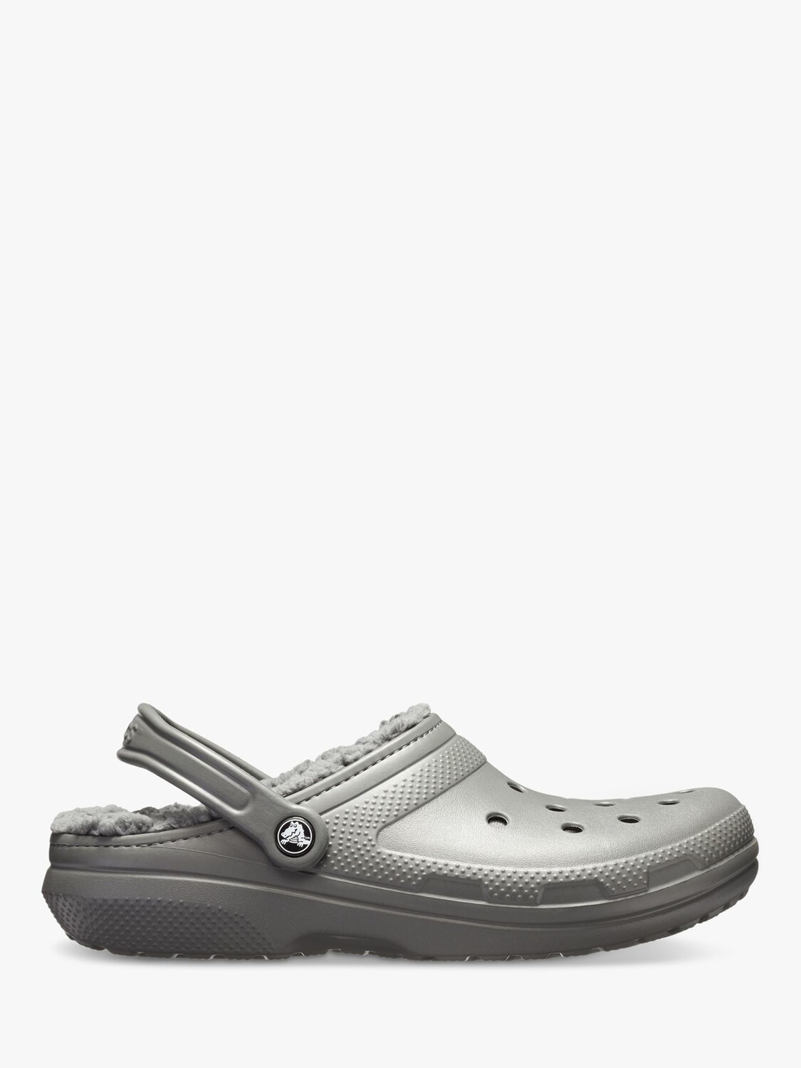 

Сабо Crocs Classic на подкладке, серые
