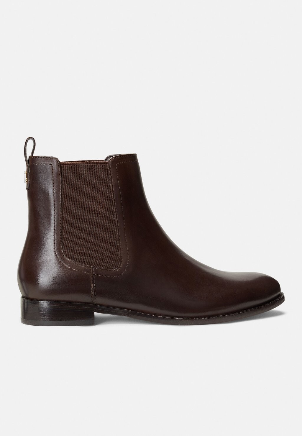 

Ботильоны BRYLEE BURNISHED LEATHER BOOTIE Ralph Lauren, темно-коричневый