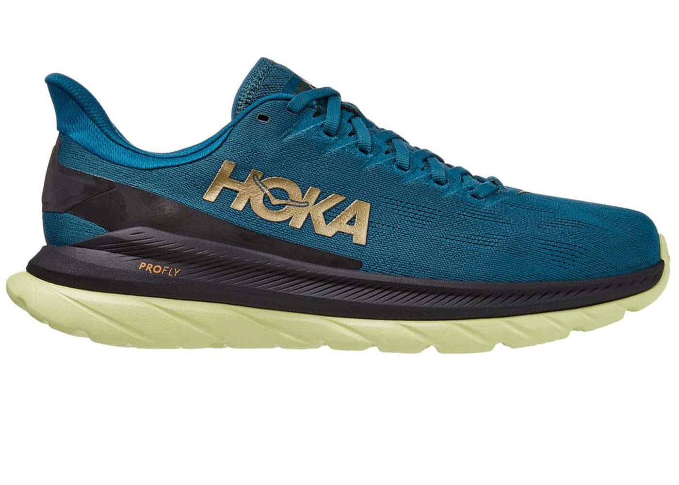 

Кроссовки мужские Hoka One One Mach 4, blue coral / black