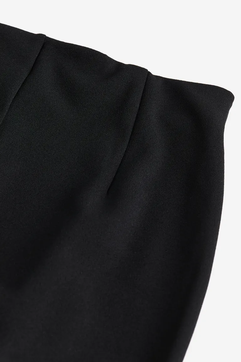 

Элегантные брюки из трикотажа H&M, черный