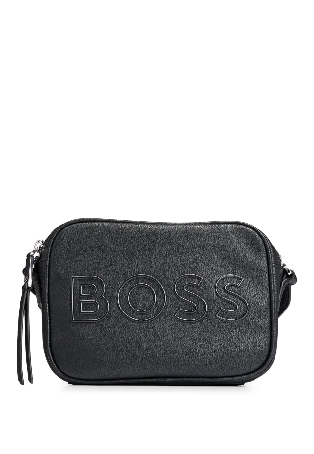 Сумка через плечо addison crossb -lr Boss, черный сумка через плечо boss addison set черный