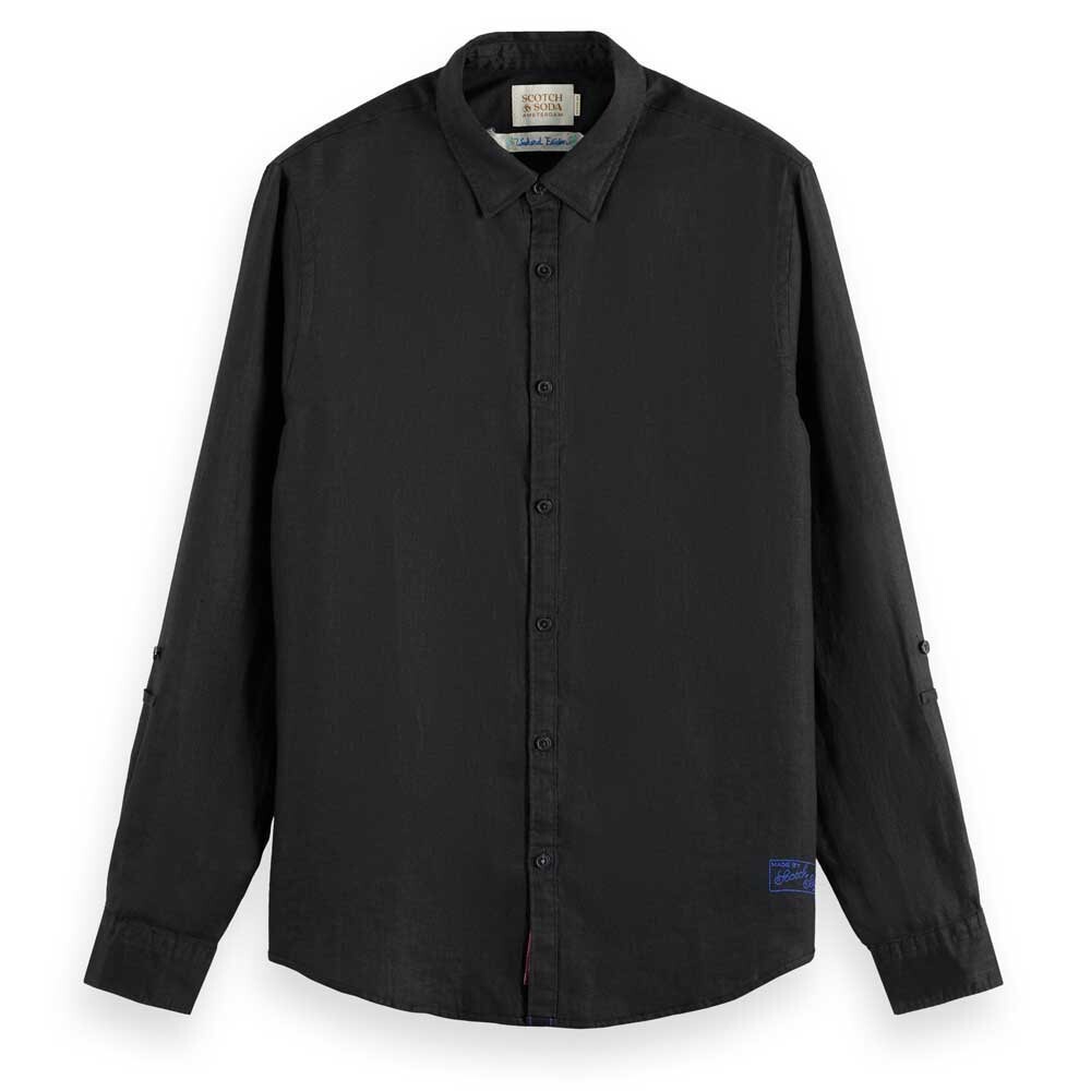 

Рубашка с длинным рукавом Scotch & Soda 177150, черный