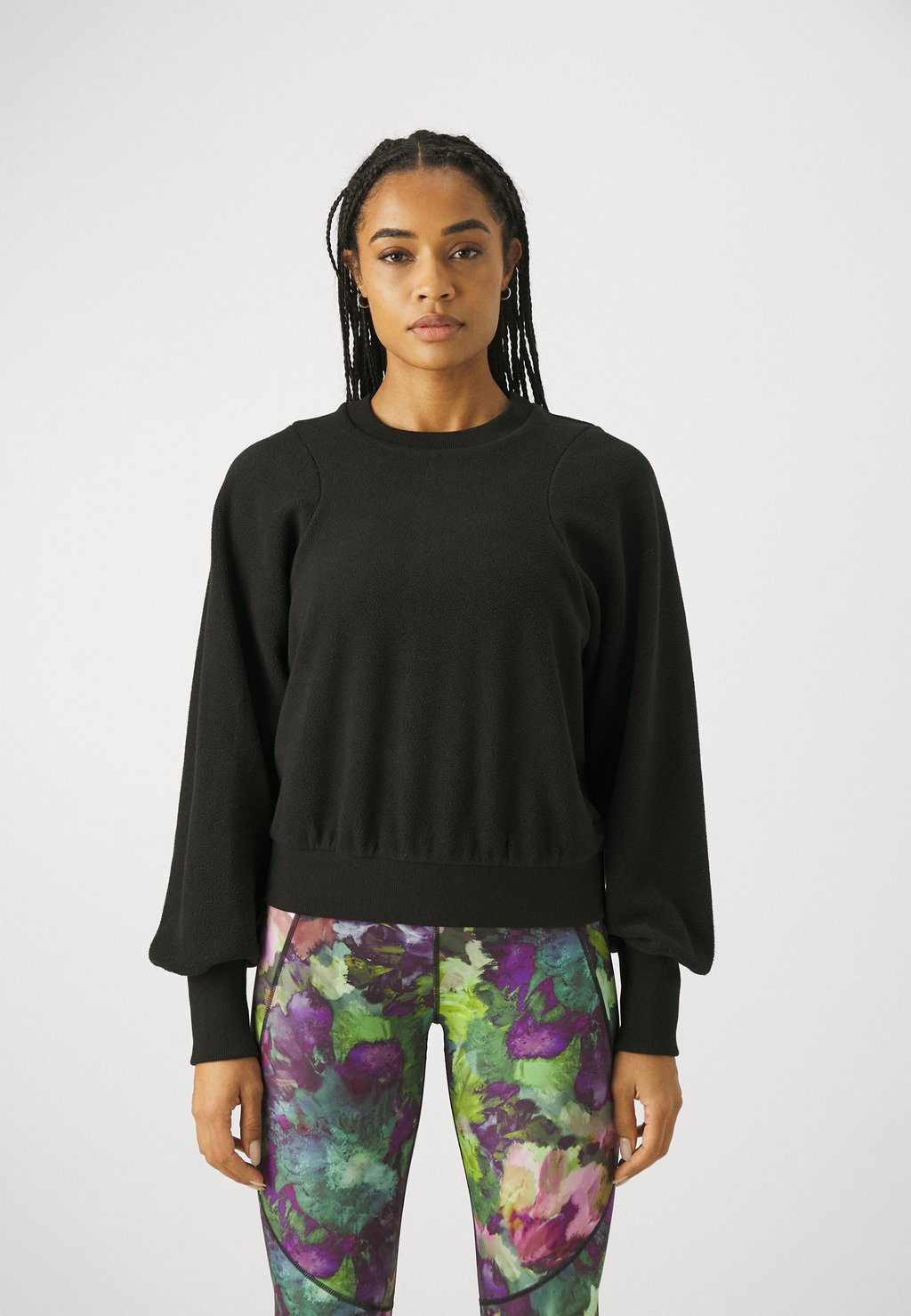 

Флисовый пуловер COMPASS SEAM Sweaty Betty, цвет black