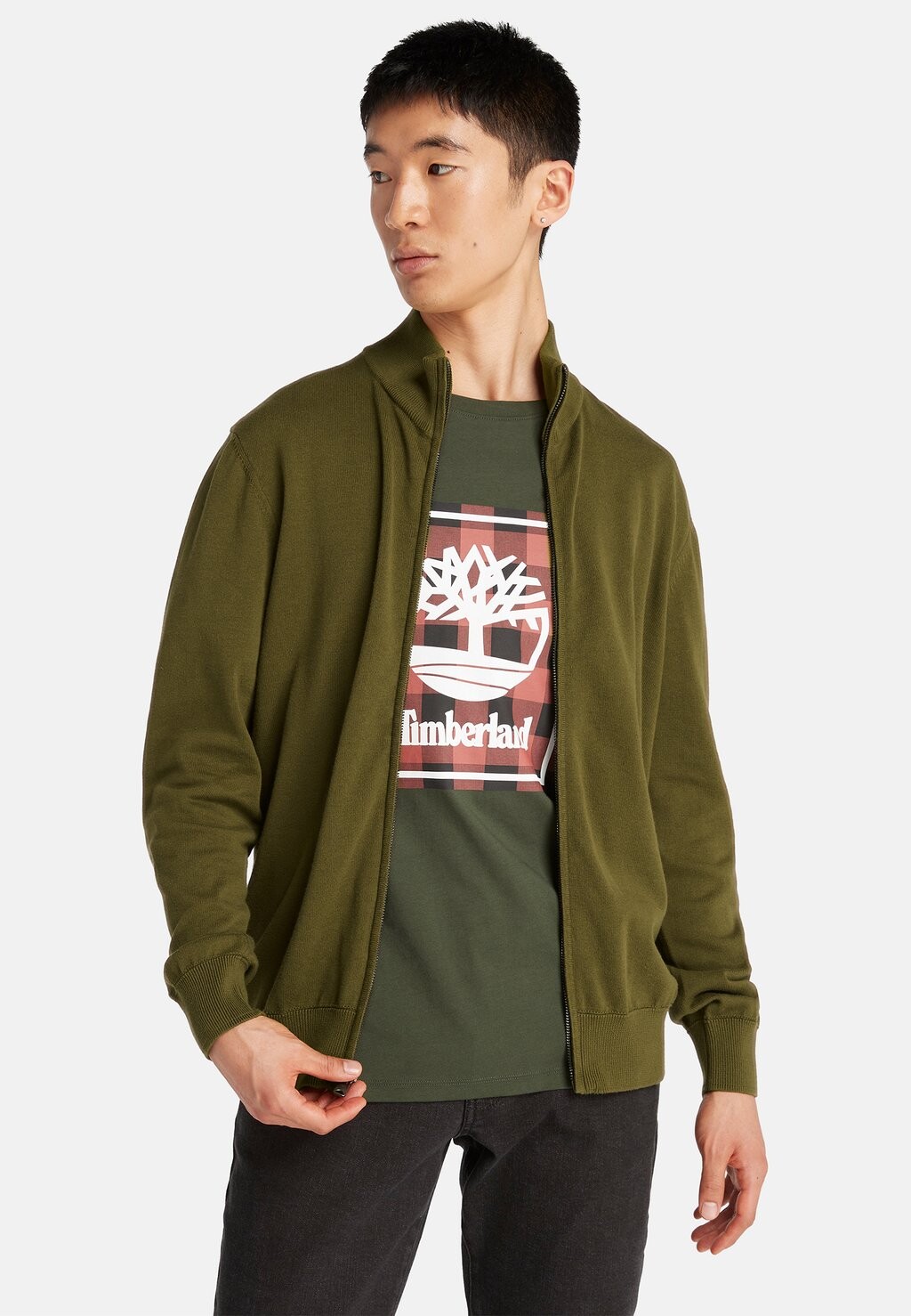 

Кардиган Williams River Timberland, цвет dark olive