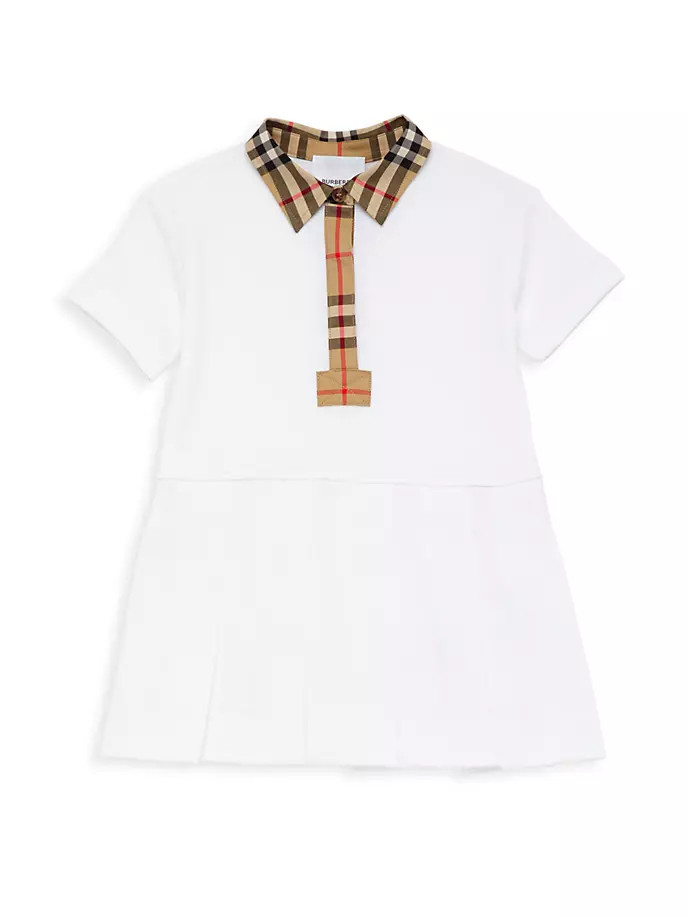 

Платье Сигрид для маленьких девочек Burberry, белый