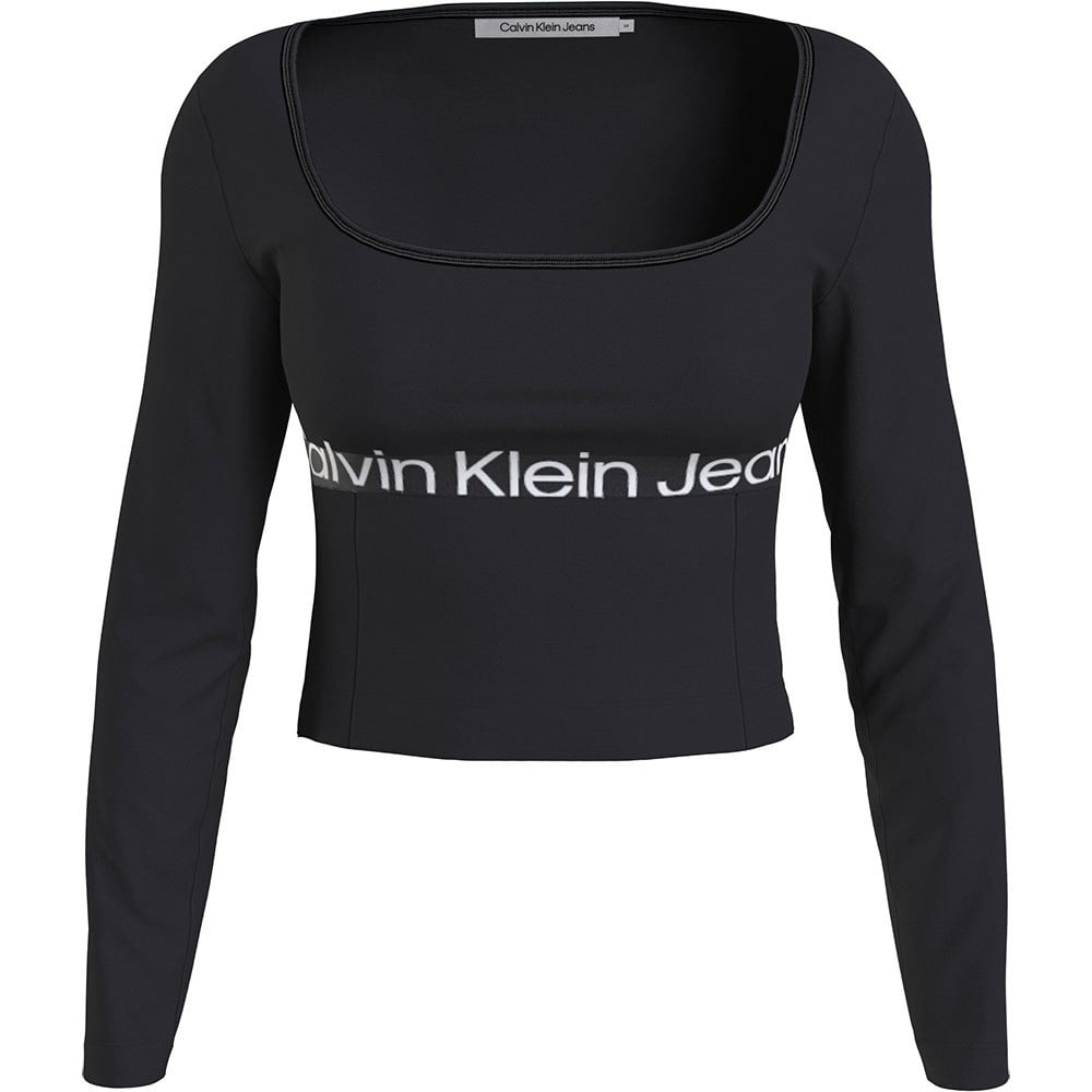 

Футболка Calvin Klein Jeans Logo Elastic Milano, черный