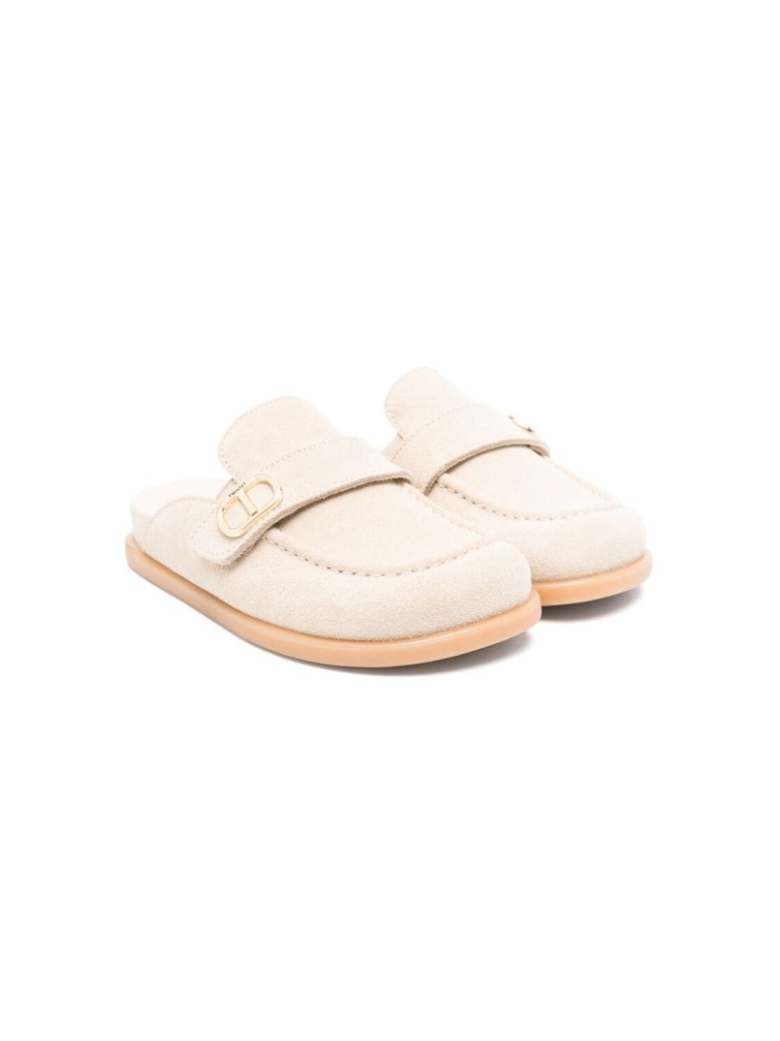 

TWINSET Kids слиперы Sabot, серый