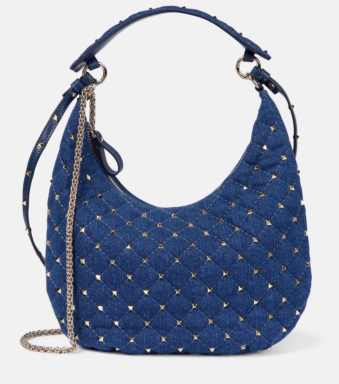 

Маленькая сумка через плечо Rockstud Spike Valentino Garavani, синий