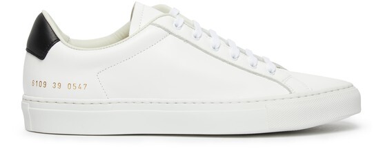 

Низкие кеды Retro Common Projects, белый/черный
