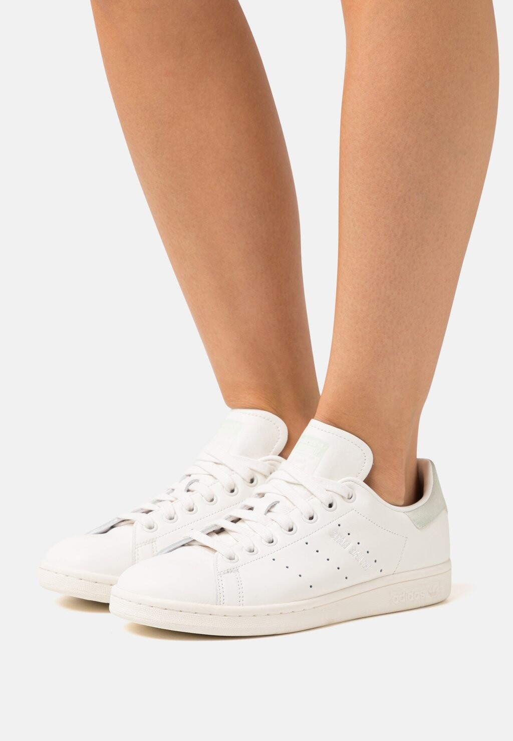 

Кроссовки adidas Originals Stan Smith, основной белый / зеленый лен, Зеленый;черный