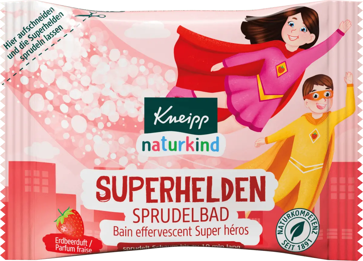 

Детская добавка для ванн «Супергерой» пена для ванны 80г Kneipp Naturkind