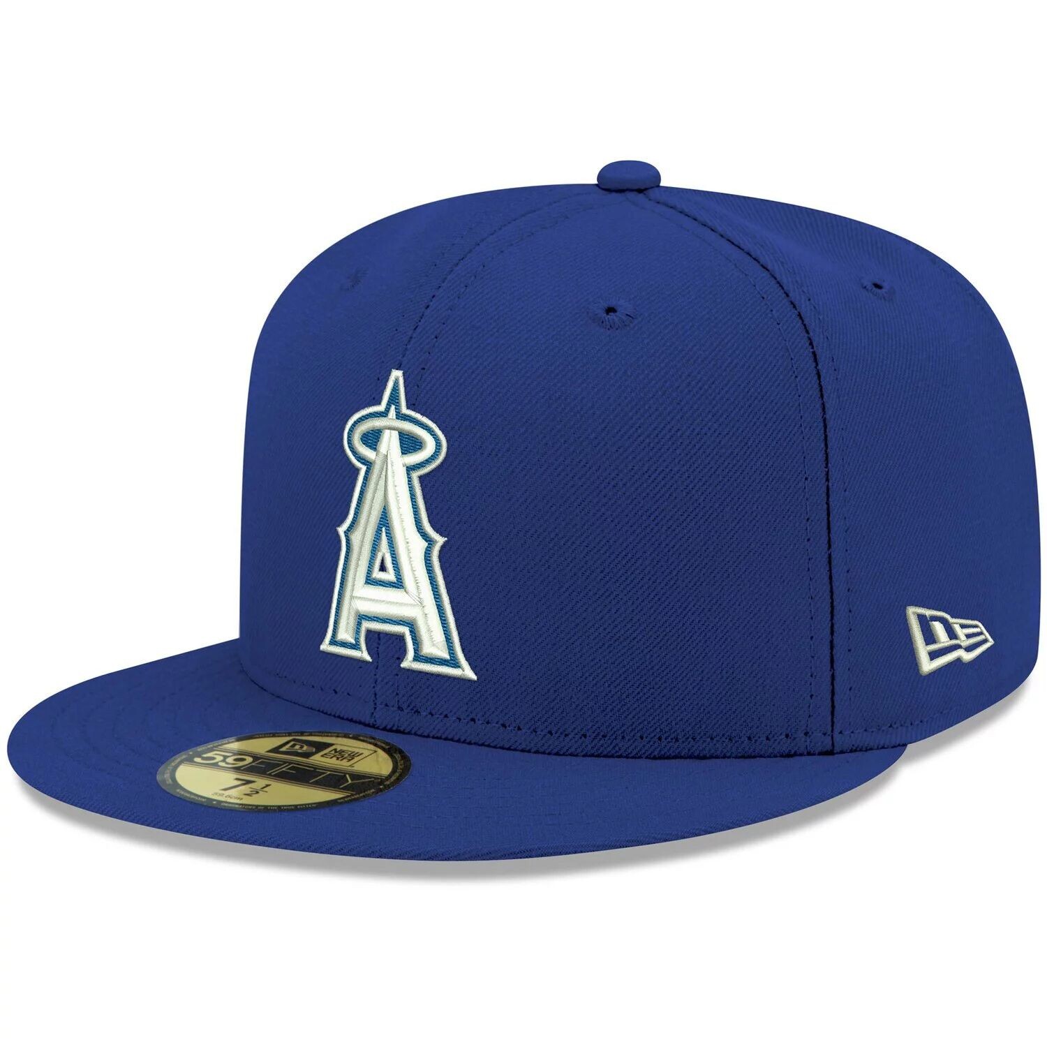 

Мужская приталенная шляпа с логотипом New Era Royal Los Angeles Angels 59FIFTY