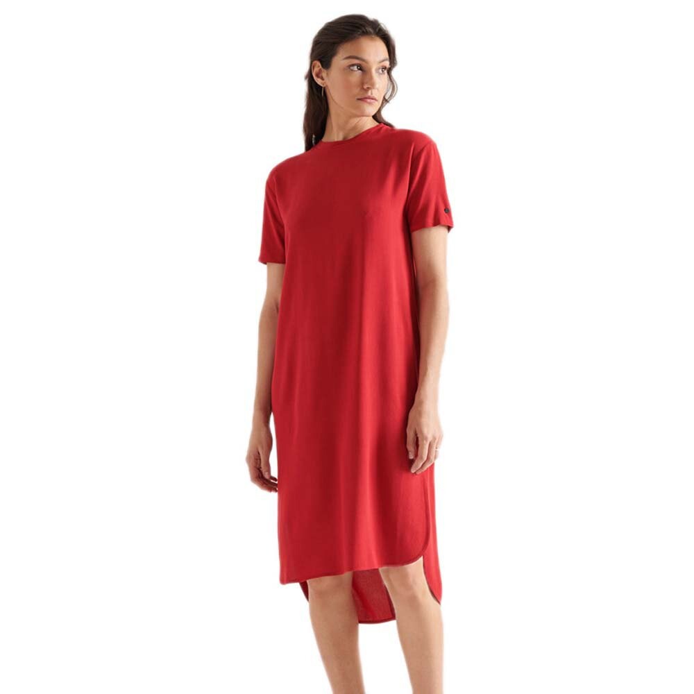 

Платье Superdry Curve Hem Shift, красный