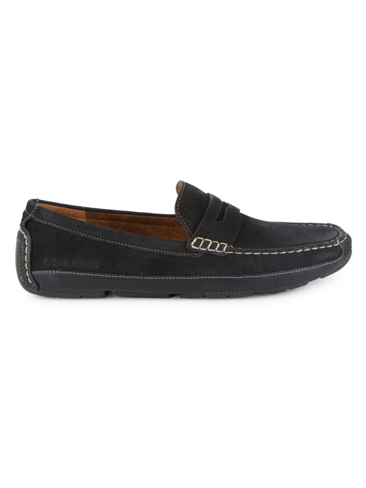 

Замшевые лоферы для вождения Wyatt Penny Cole Haan, черный