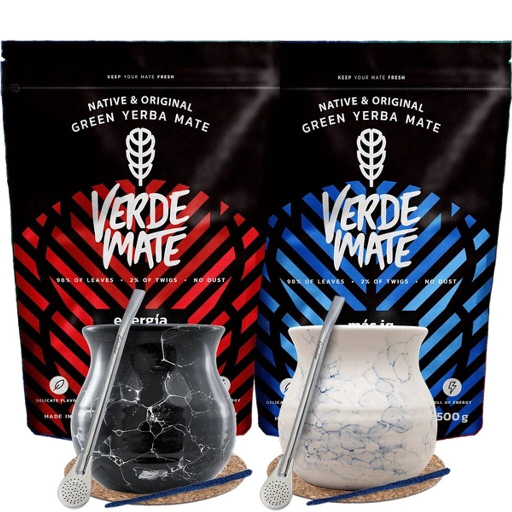 

Набор Yerba Mate 1 кг на двоих Бомбилла Marka Niezdefiniowana