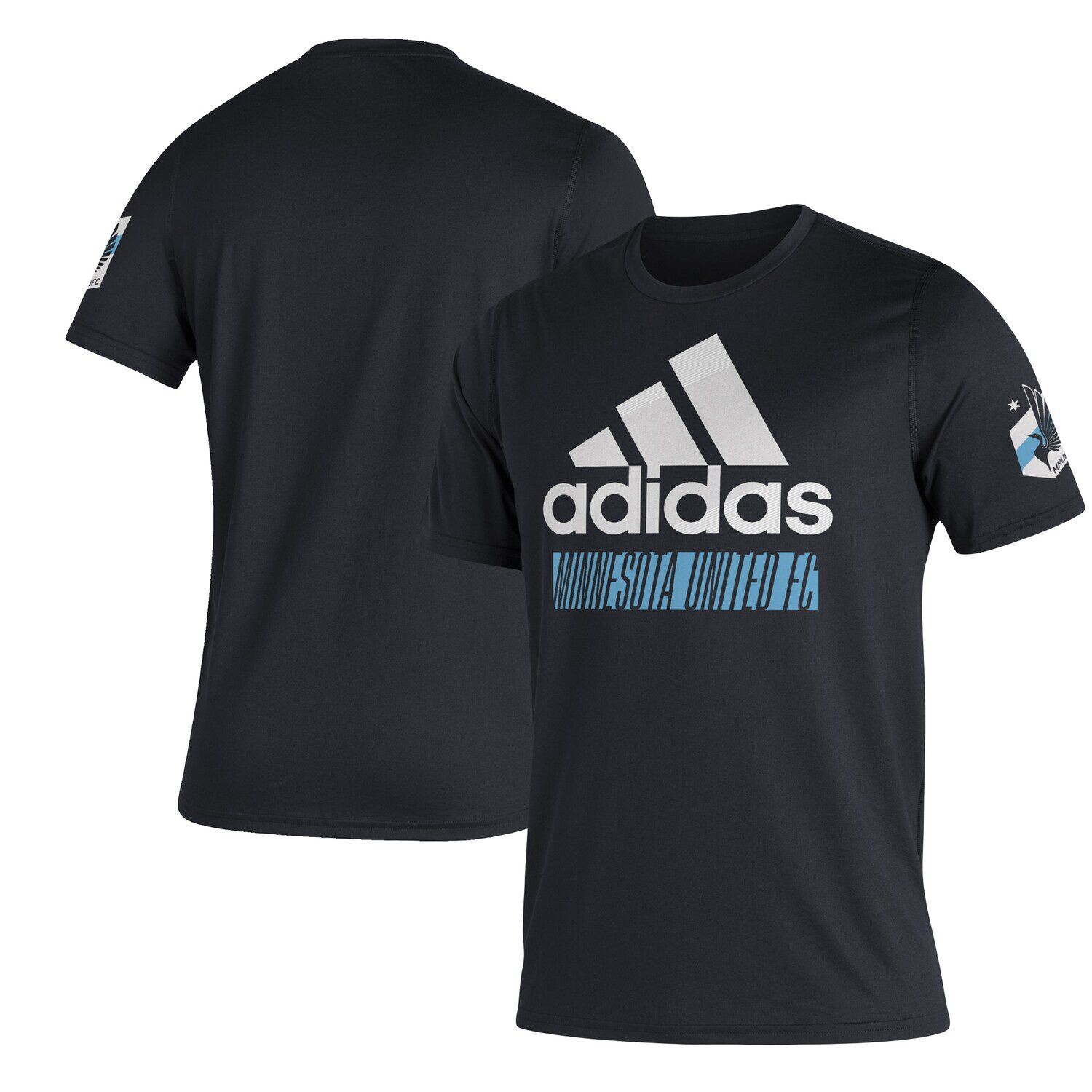 

Мужская черная винтажная футболка adidas Minnesota United FC Creator, Черный
