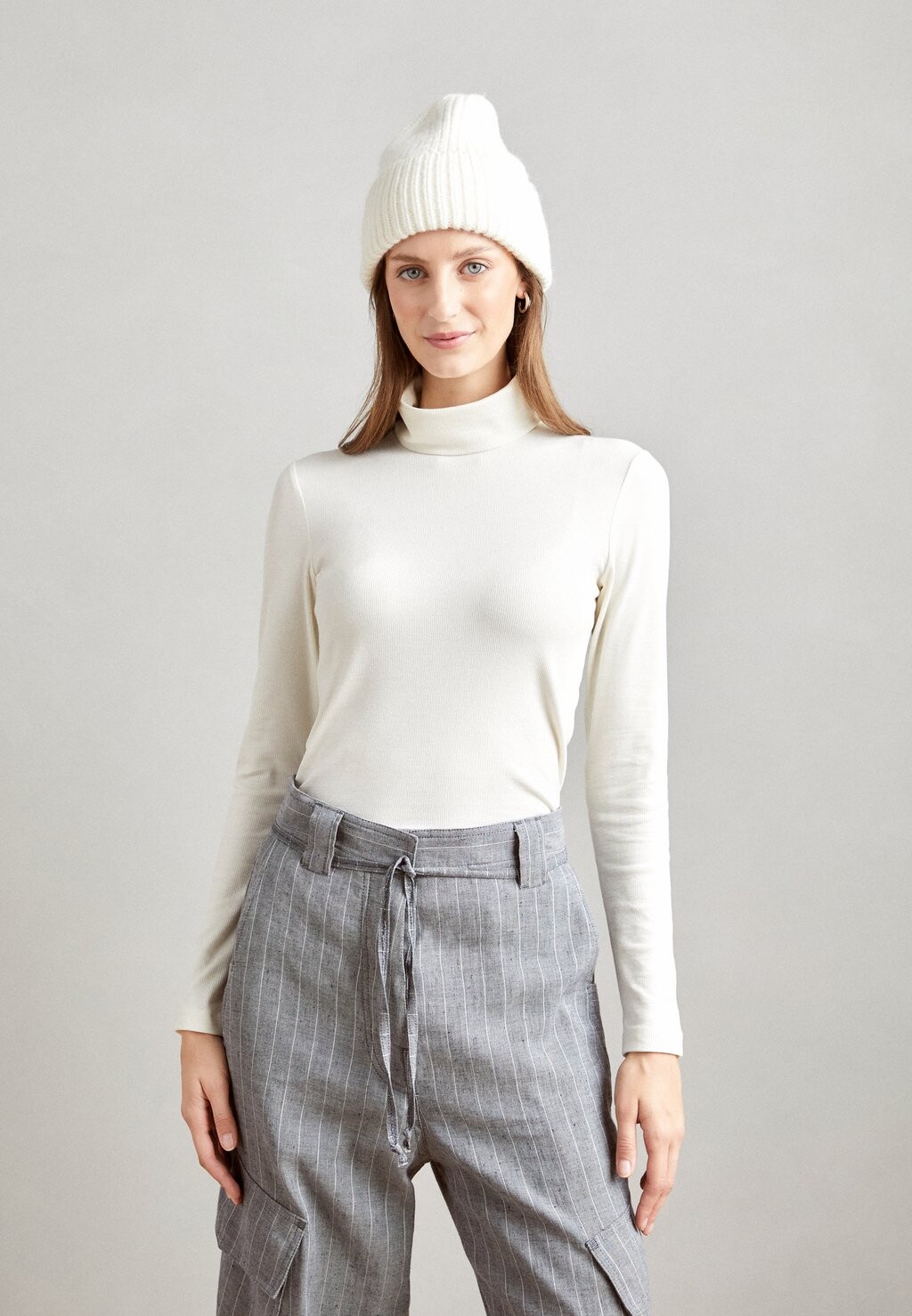 

Свитшот Marc O'Polo С ДЛИННЫМ РУКАВОМ TURTLE NECK, цвет creamy white