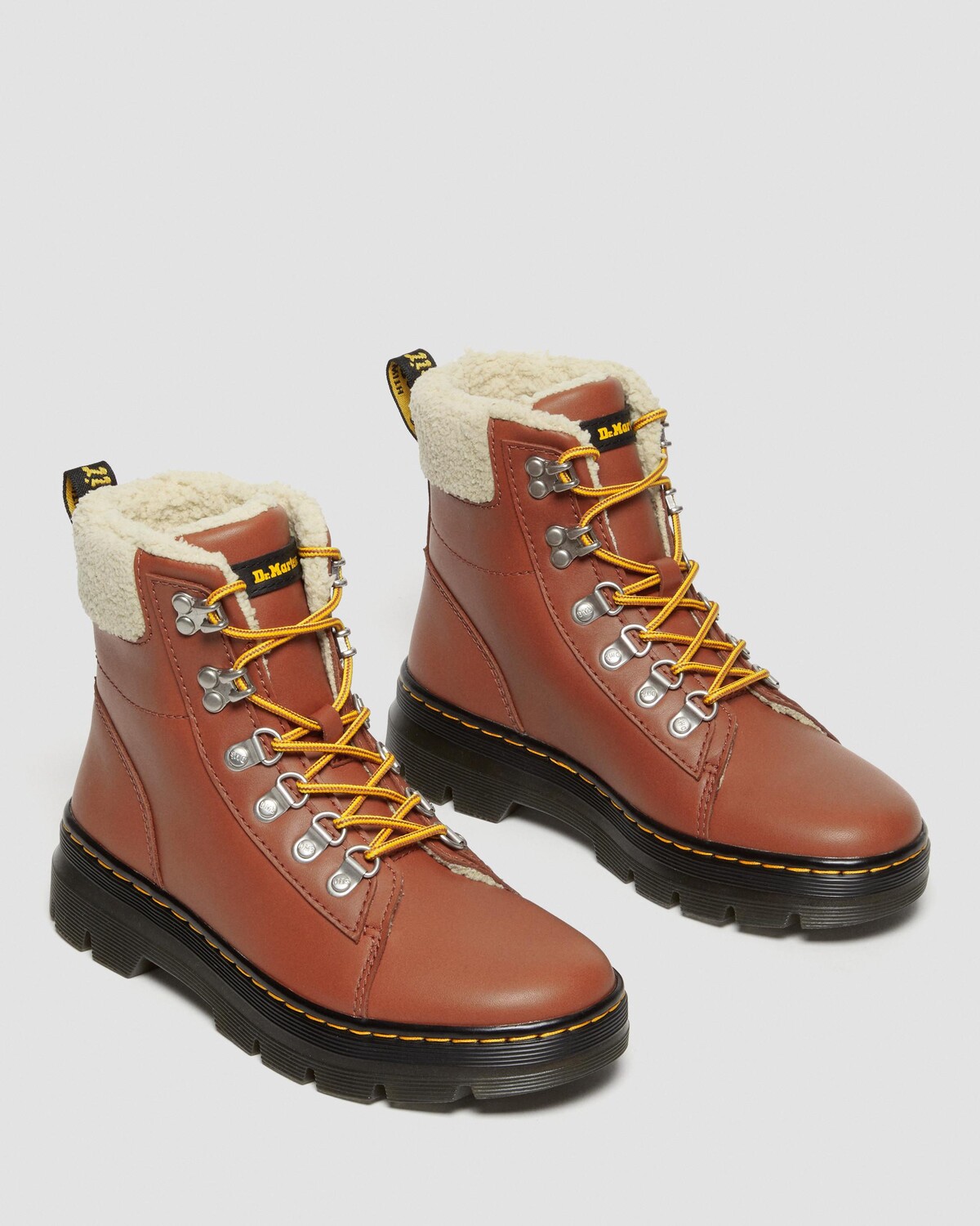 

Женские повседневные ботинки на подкладке из искусственного меха Combs Dr. Martens
