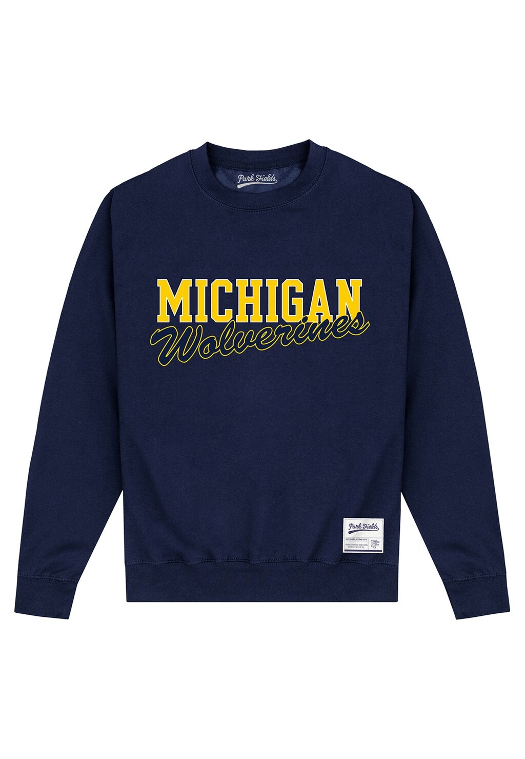 

Толстовка Park Fields Michigan Wolverines Henry Tiger, цвет navy blue