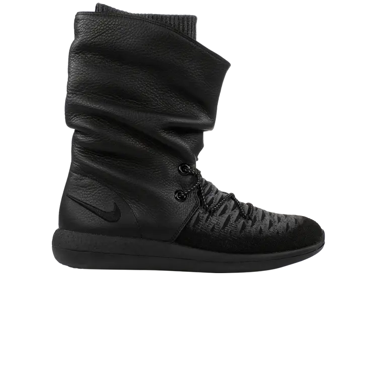 

Кроссовки Nike Wmns Roshe Two High Flyknit 'Black', черный