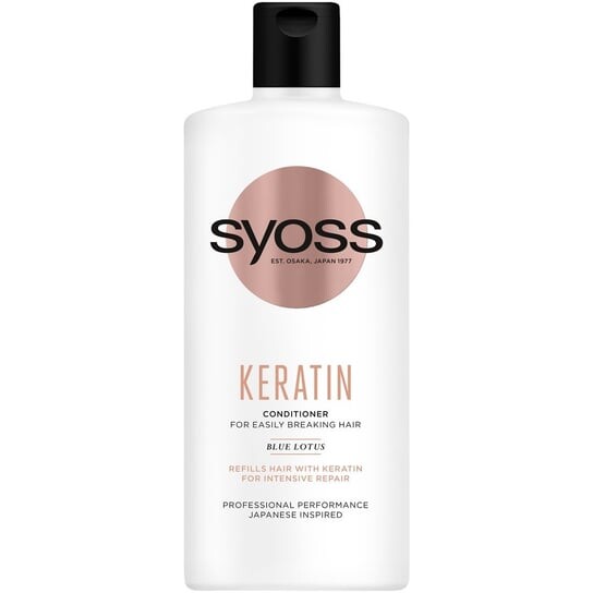 

Кондиционер Syoss Keratin для слабых и ломких волос 440мл