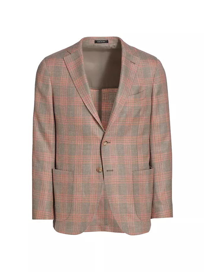 

КОЛЛЕКЦИЯ Спортивная куртка Soft Grid Saks Fifth Avenue, цвет chalk pink
