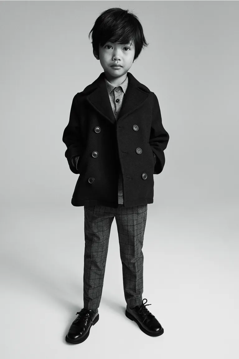 

Матросское пальто H&M, синий