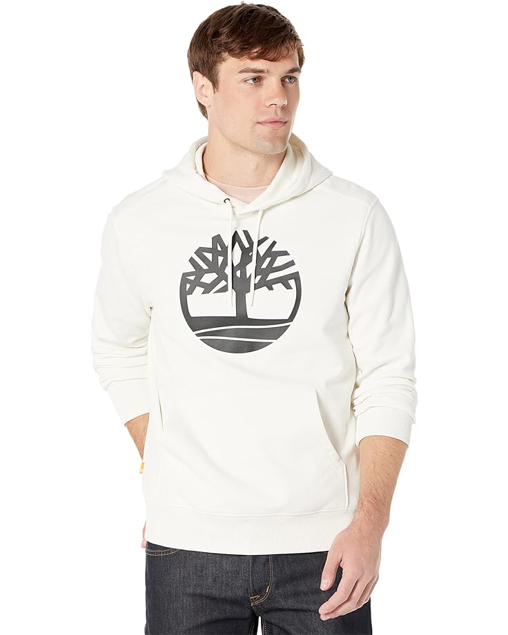 Худи Timberland Core Tree Logo Pullover Brushback, белый