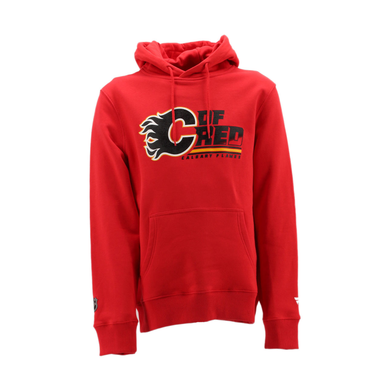 Пуловер FANATICS Calgary Flames Hoodie, красный