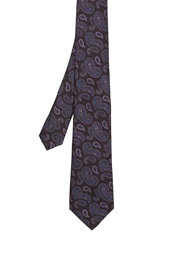 

Фиолетовый шелковый галстук Canali, фиолетовый