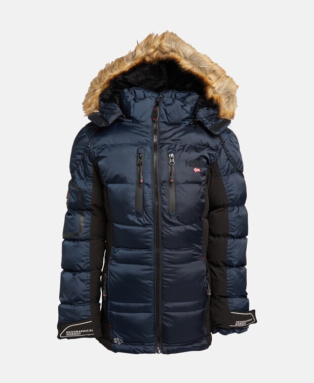 

Стеганая куртка Geographical Norway, темно-синий