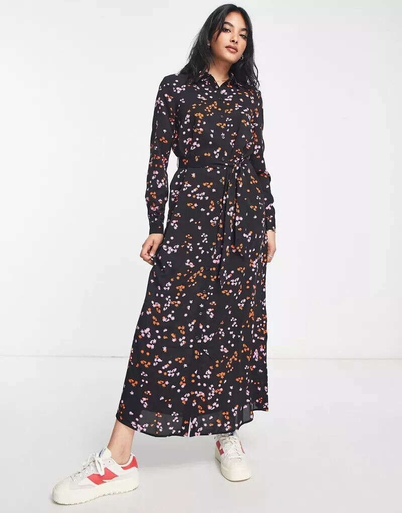 

Vero Moda Эксклюзивное платье макси с цветочным принтом и объемными рукавами