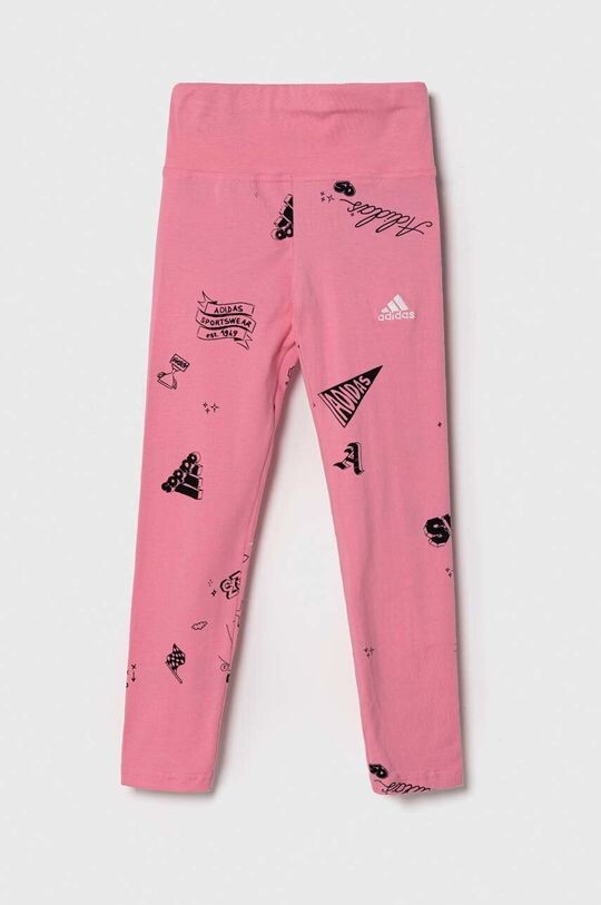

Детские леггинсы adidas JG BLUV Q3 TIGHT, розовый