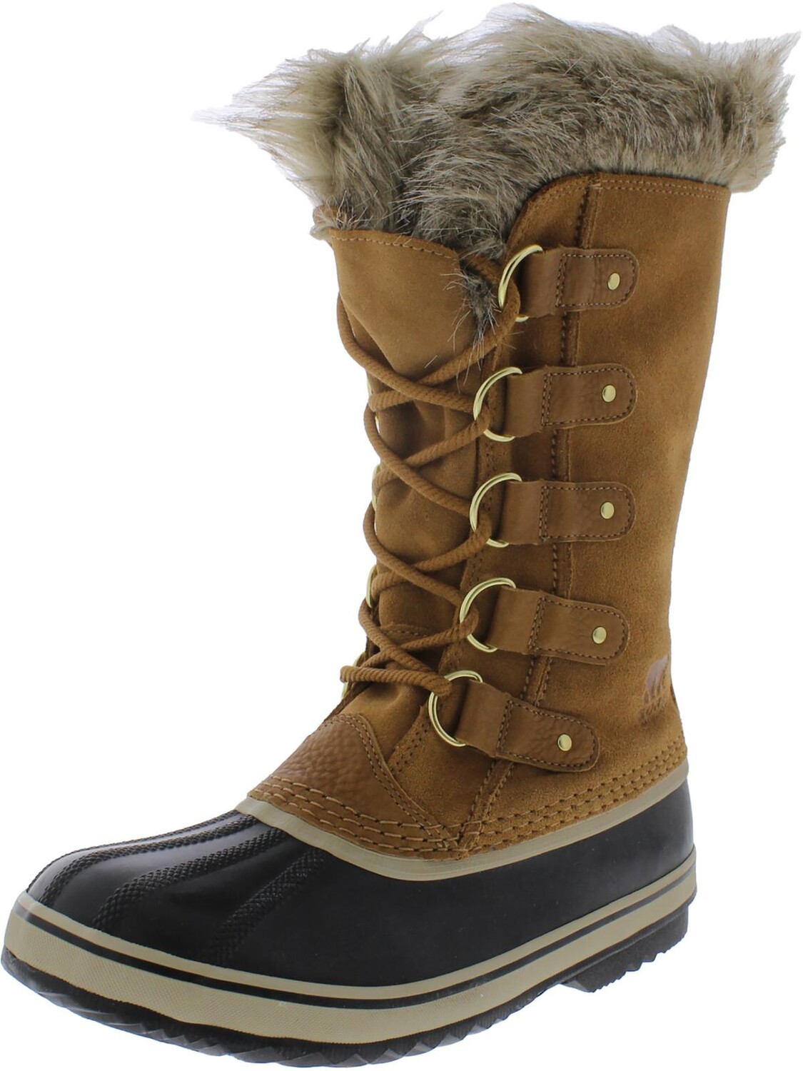 

Женские замшевые зимние ботинки Joan of Arctic Sorel, цвет Brown/Black