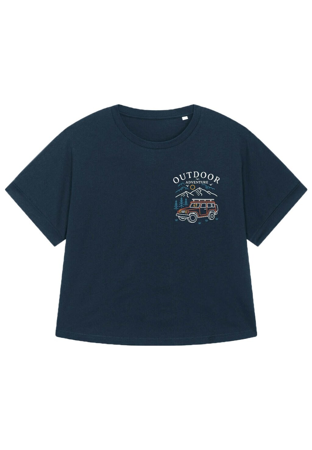 

Футболка с принтом OUTDOOR ADVENTURE Watapparel, цвет french navy