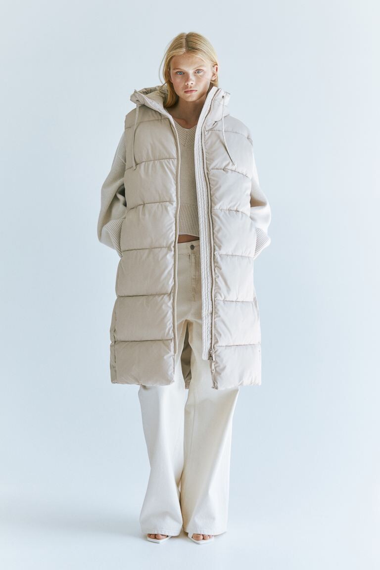 

Пуховик с капюшоном H&M
