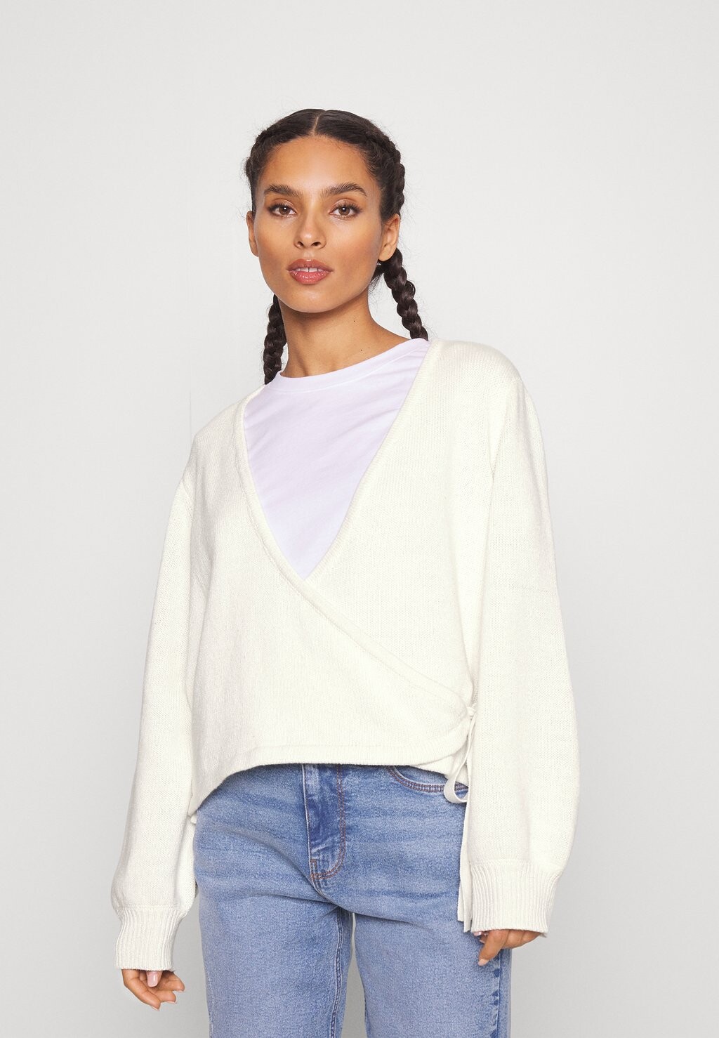 

Кардиган Pieces Petite, Белый