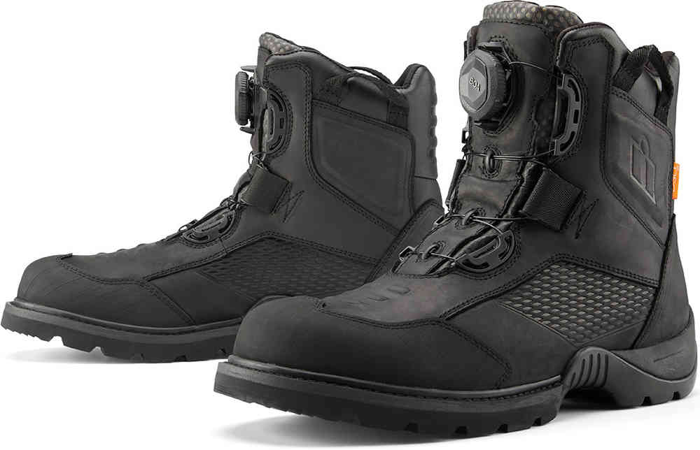 Мотоциклетные ботинки Stormhawk WP Icon, черный