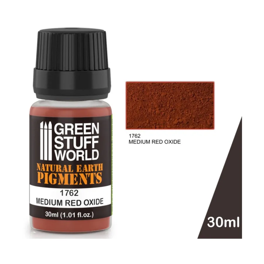 

Средний красный оксид (30 мл), Natural Earth Pigments (Green Stuff World)