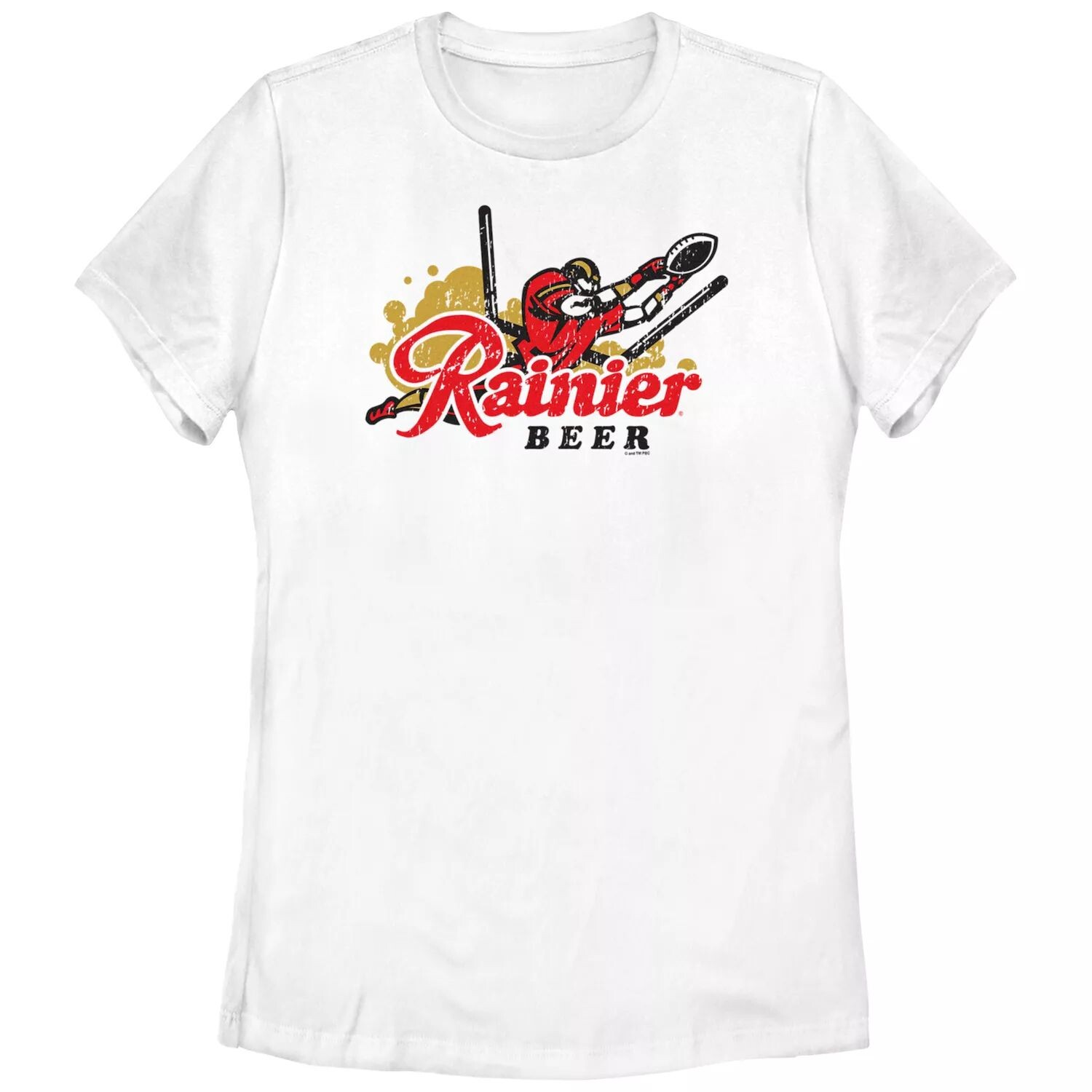 

Детская футболка Pabst Rainier Football Beer с рисунком пива Licensed Character