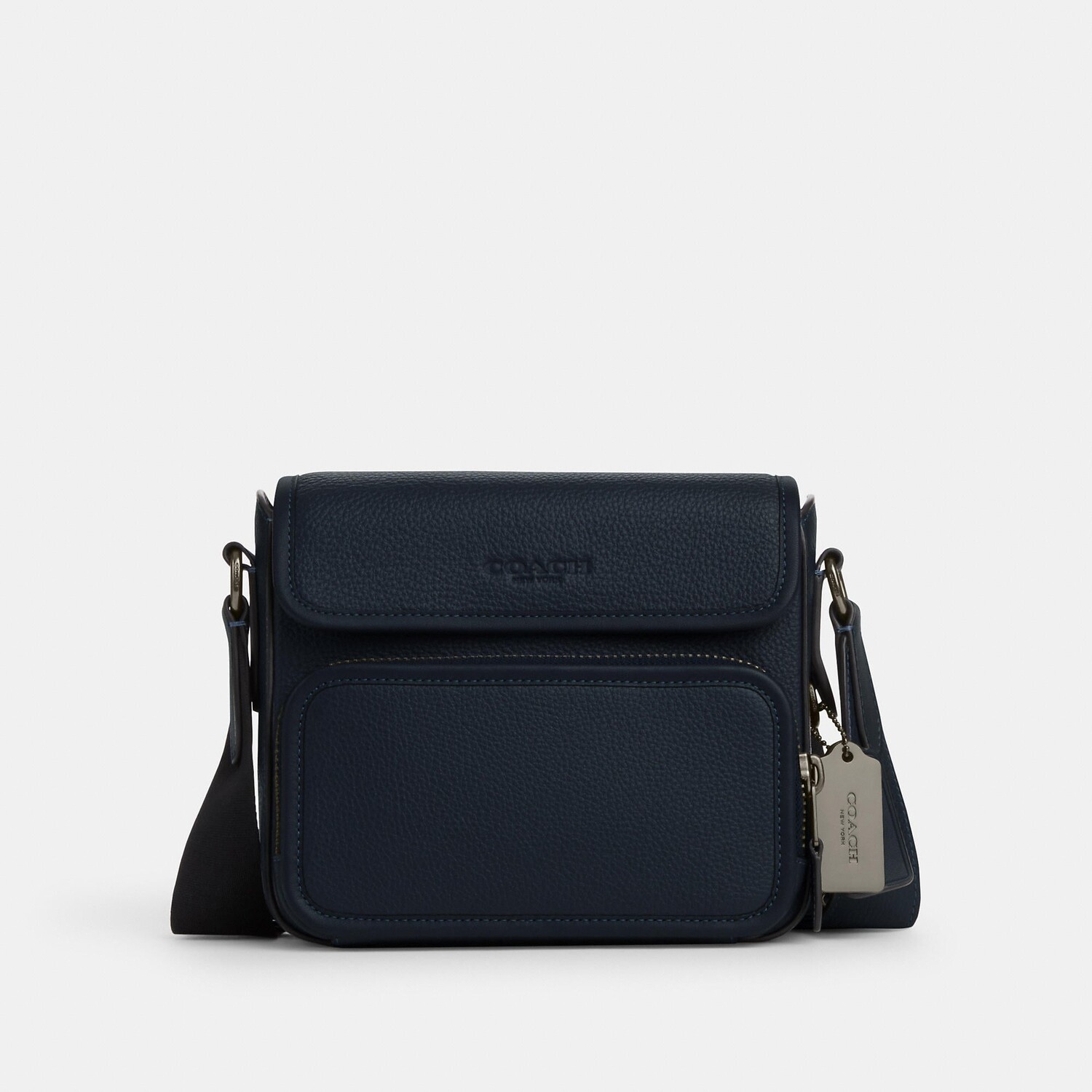 

Через плечо с клапаном Coach Outlet Sullivan, цвет Gunmetal/Midnight Navy