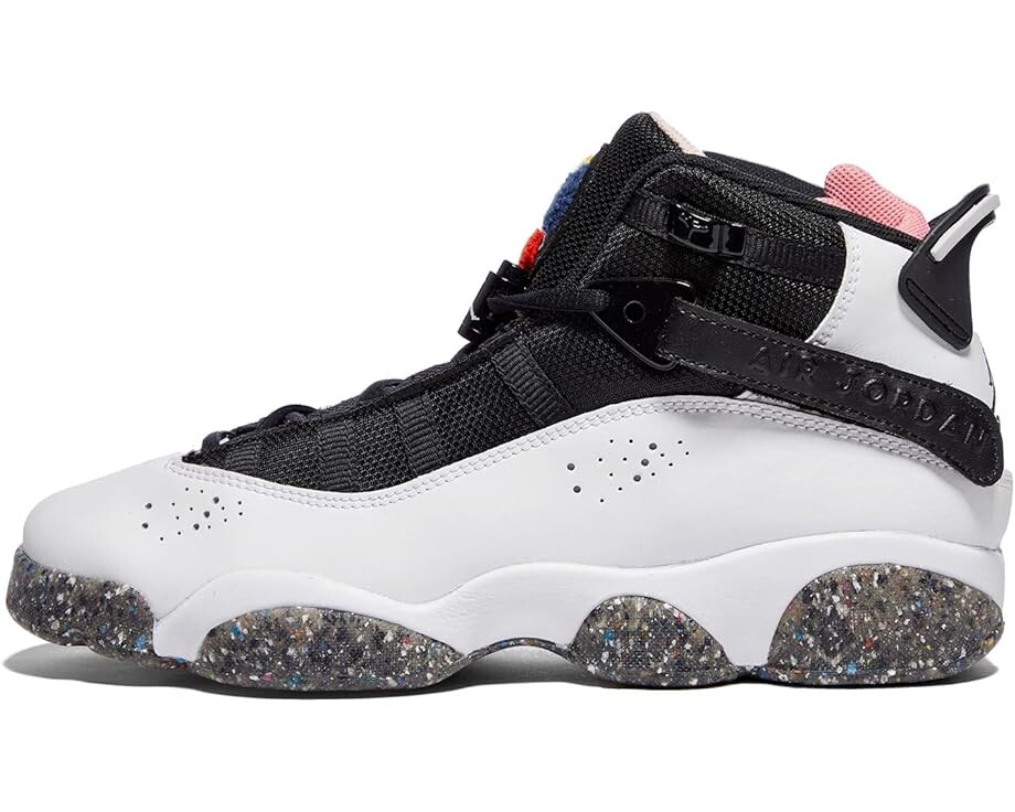 

Кроссовки Jordan 6 Rings, цвет White/Black/Coral Chalk/Picante Red