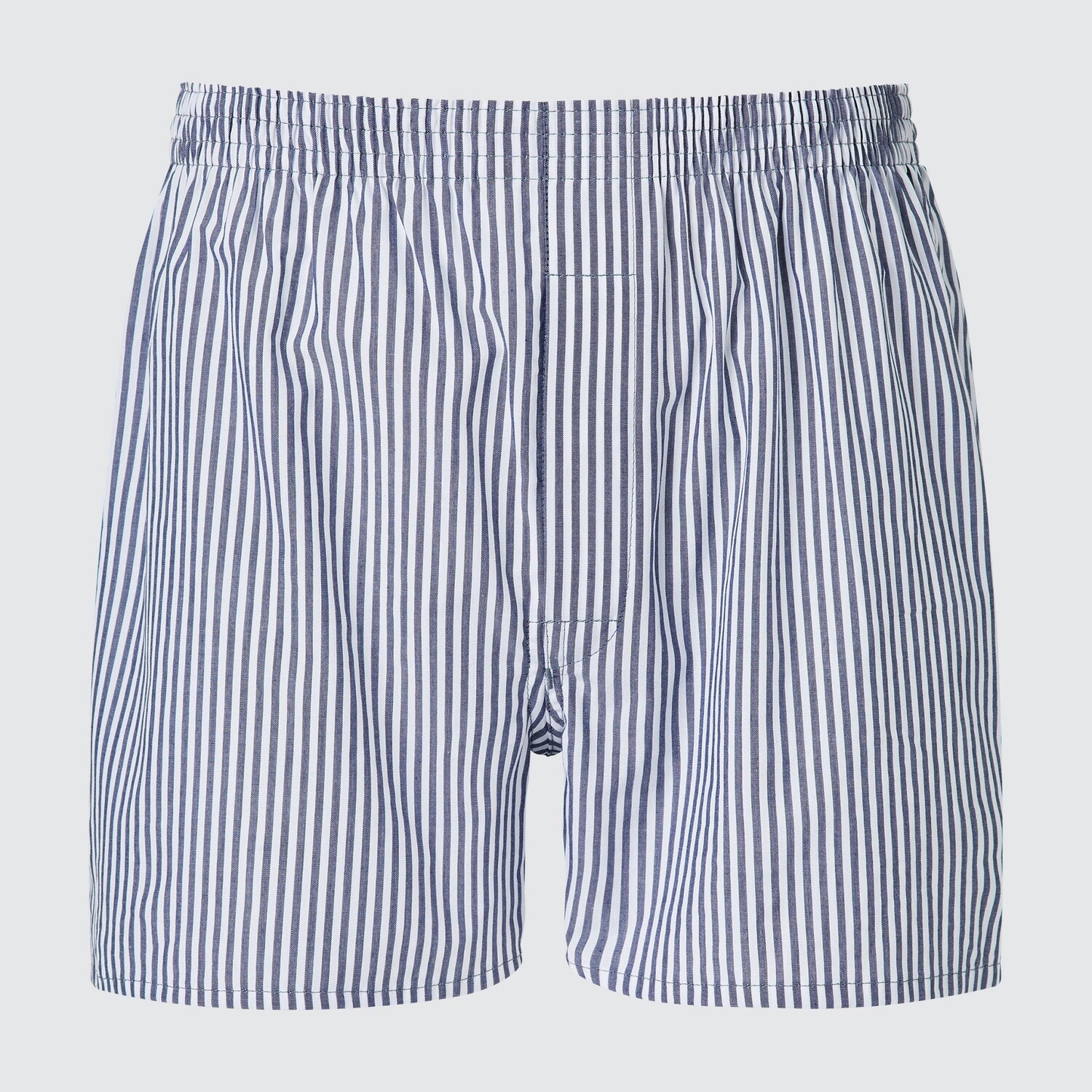 

Тканые полосатые боксеры Uniqlo, синий