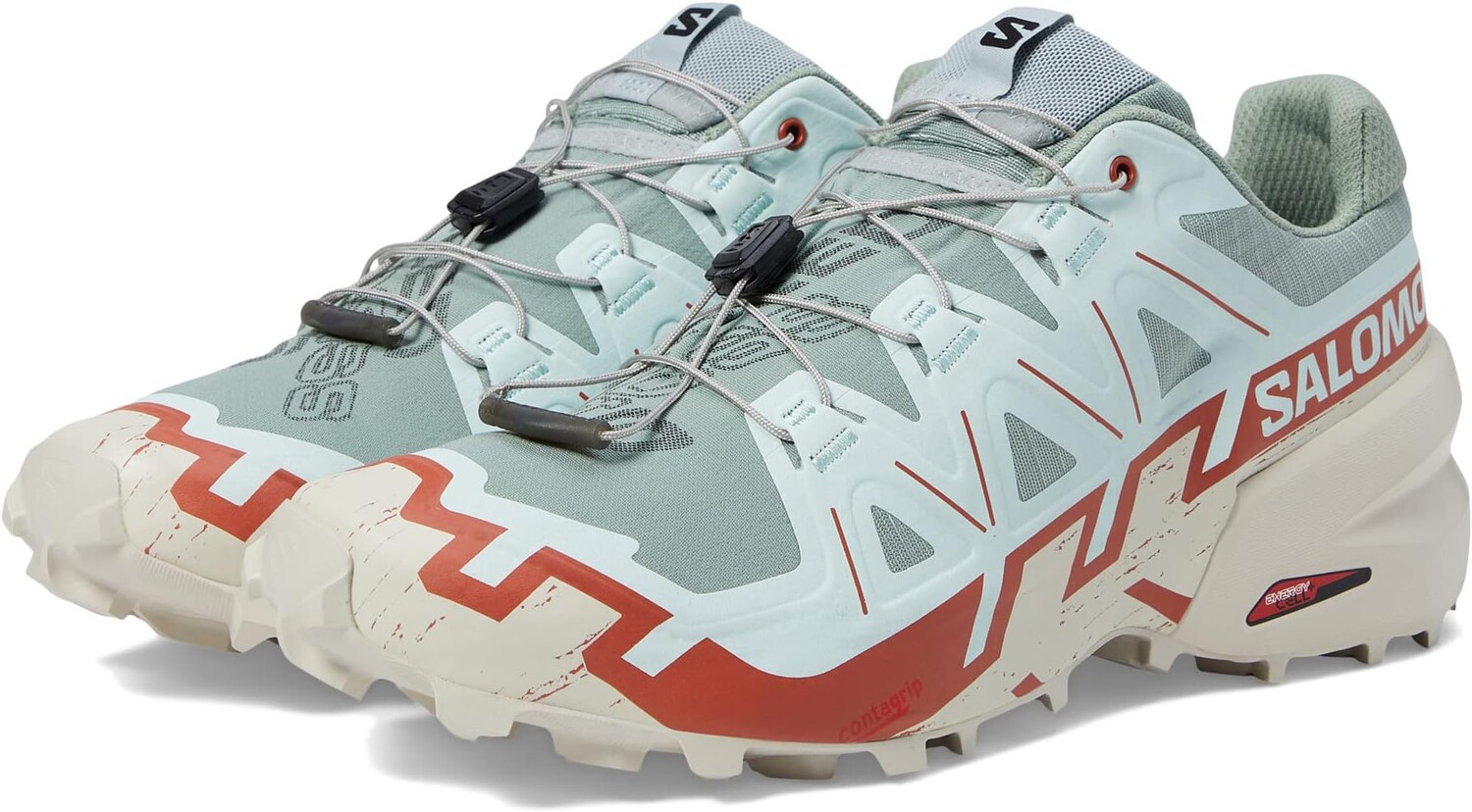 

Кроссовки Speedcross 6 Salomon, цвет Lily Pad Rainy Day Bleached Aqua