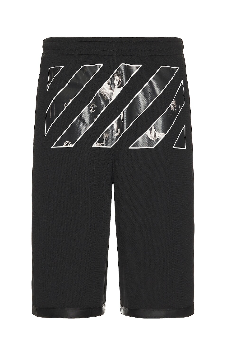 

Шорты Off-White Caravaggio Meshs, черный