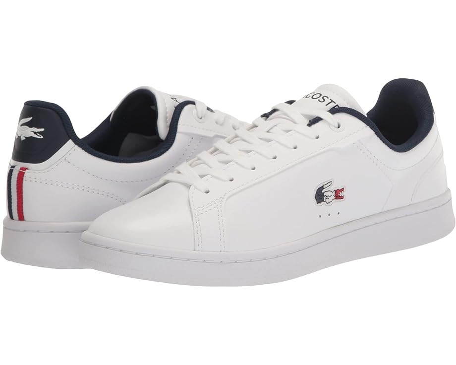 Кроссовки Lacoste Carnaby Pro Tri 123 1, цвет White/Navy/Red